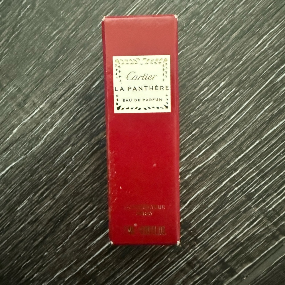 Cartier La Panthère Eau de Parfum 2ml Sample Spray NIB NWT RARE Travel Size